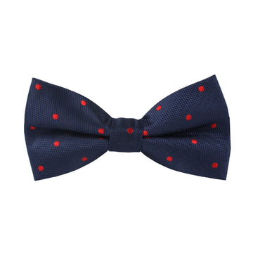 Red Polka Dot Bow Tie